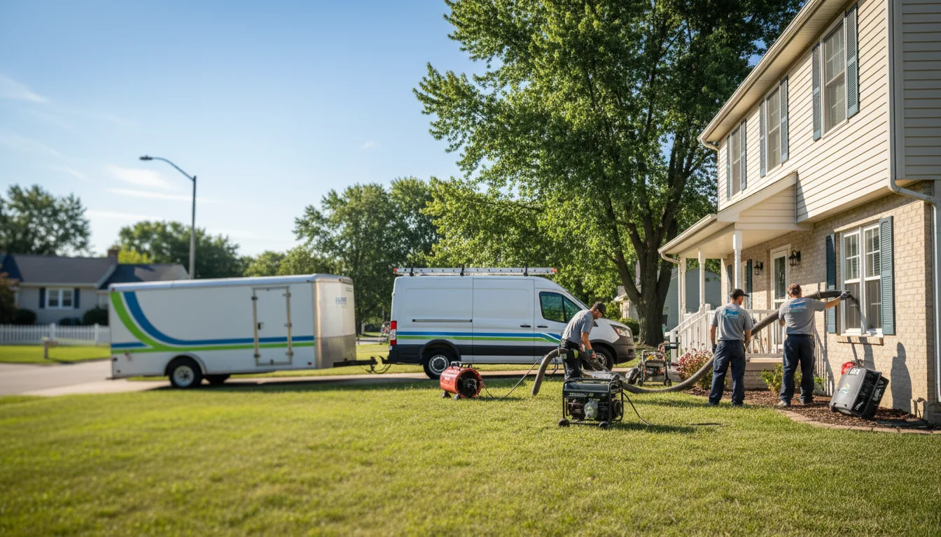 Flooded Basement Restoration And Cleanup With Repair in Red Lodge, MT near me